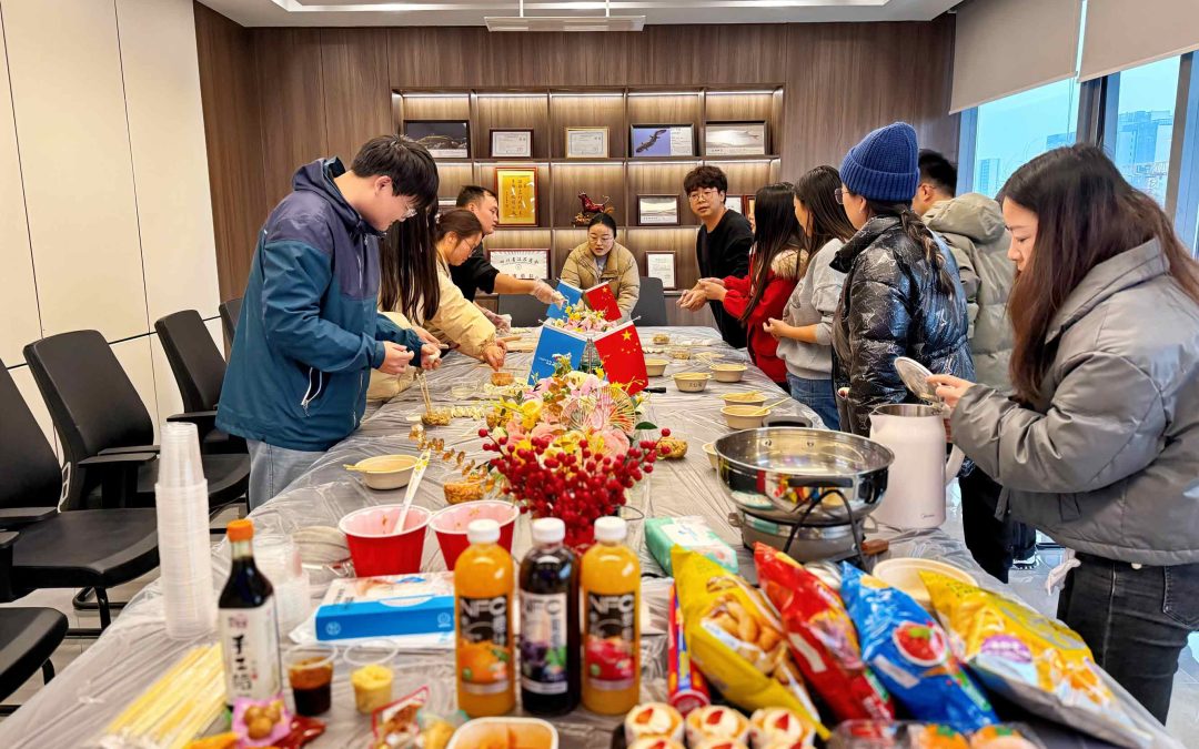 ToptenTech Celebrates Winter Solstice with Dumpling-Making Activity for Employees