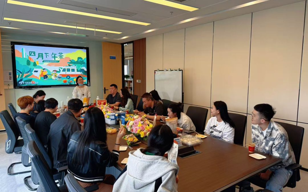 April Tea Gathering Fosters Connection and Team Spirit
